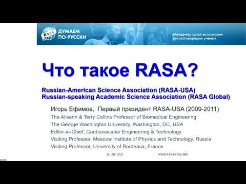 Igor Efimov, “What is RASA?”