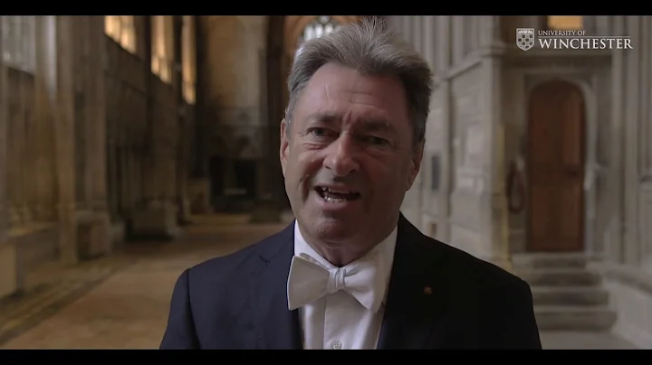 Congratulations message from Alan Titchmarsh - Graduation 2019