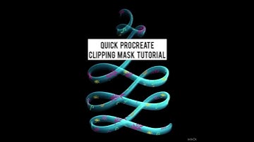 Clipping mask Procreate tutorial