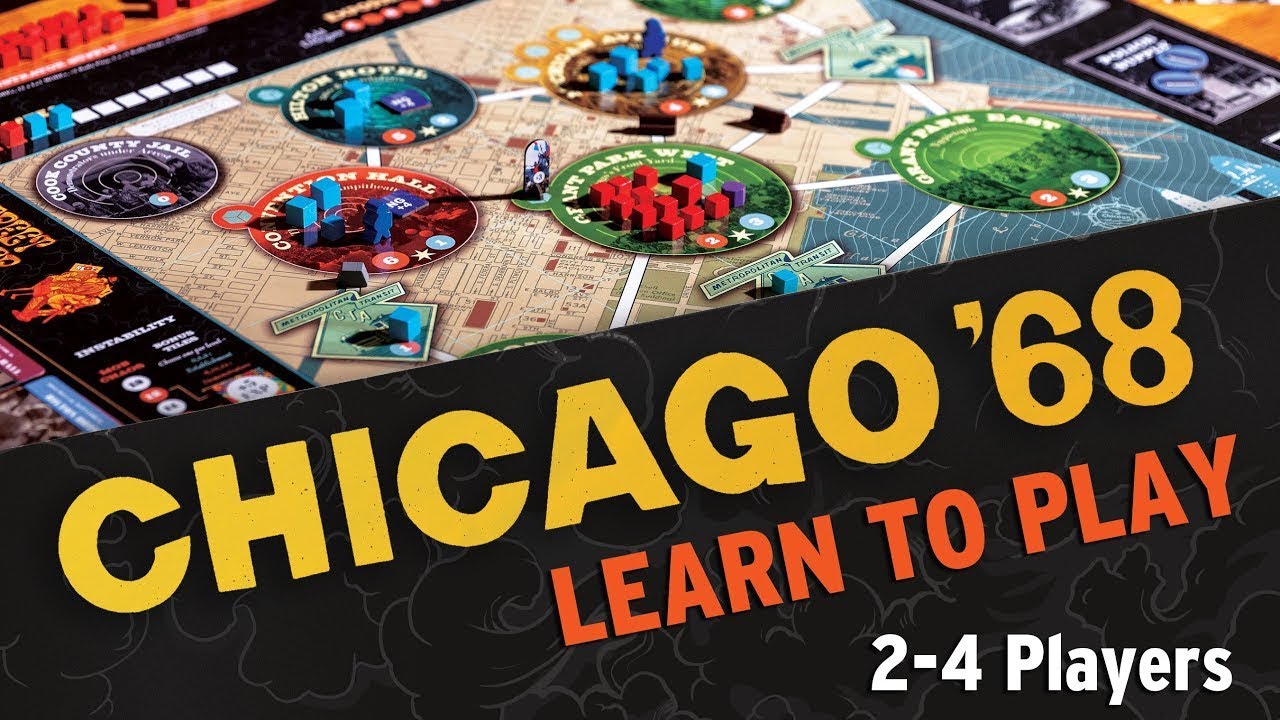 Learn to play Chicago '68 Board Game (2-4 players) - YouTube