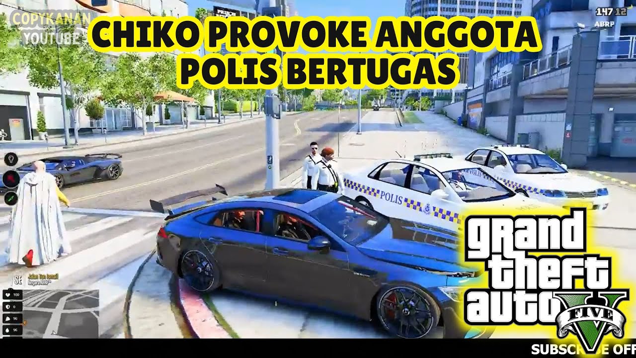 🔴 GTA 5 | CHIKO PROVOKE ANGGOTA POLIS BERTUGAS