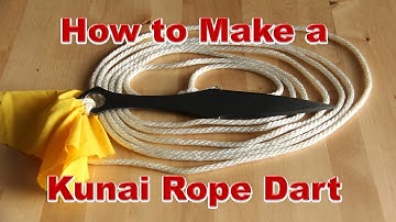 How to Make a Kunai Rope Dart (and Rope Dart Specs)