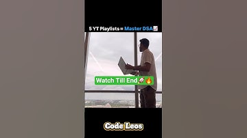 5 Free Playlists to Master DSA 🚀 | Crack Coding Interviews Fast 🔥 #shorts #DSA #programming #crack