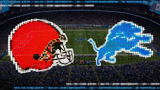 NFL (2025 Week 4) // Browns VS Lions (Play by Play Reaction)