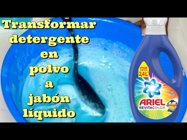 La manera correcta de utilizar el detergente en polvo para tu lavadora 