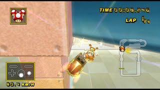 Mario Kart Wii - Coconut Mall (Glitch) - 43:639 (Former Kart World Record) @Blounard