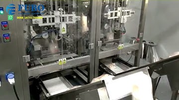 Frozen dumplings durable pouch packaging machine | frozen food weigher packaging machinery