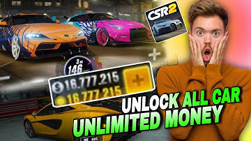 "Unlock in CSR2! 🚀😉 | FREE! MOD APK + OBB | Unlimited Keys, Gold, Coins, Fuel | No Fuel