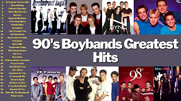 90s BOYBANDS Backstreet Boys Boyzone Westlife NSync FiveBlue O Town 90s Boy Bands Playlist_720p