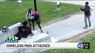 Group Caught on Camera Beating Homeless Veteran in Toledo, Ohio