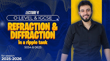 Refraction & Diffraction in a Ripple Tank | Waves Lecture 4 | O Levels & IGCSE Physics 5054 0625 |