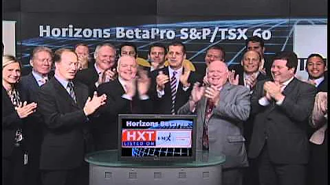 Horizons BetaPro S&P/TSX 60 (HXT:TSX) opens Toronto Stock Exchange, September 15, 2010.