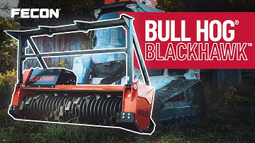 Fecon BLACKHAWK | Skid-Steer Drum Mulcher Attachment
