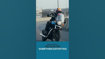 De Royal Enfield Meteor 350 is bevredigend!