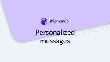 Personalized message