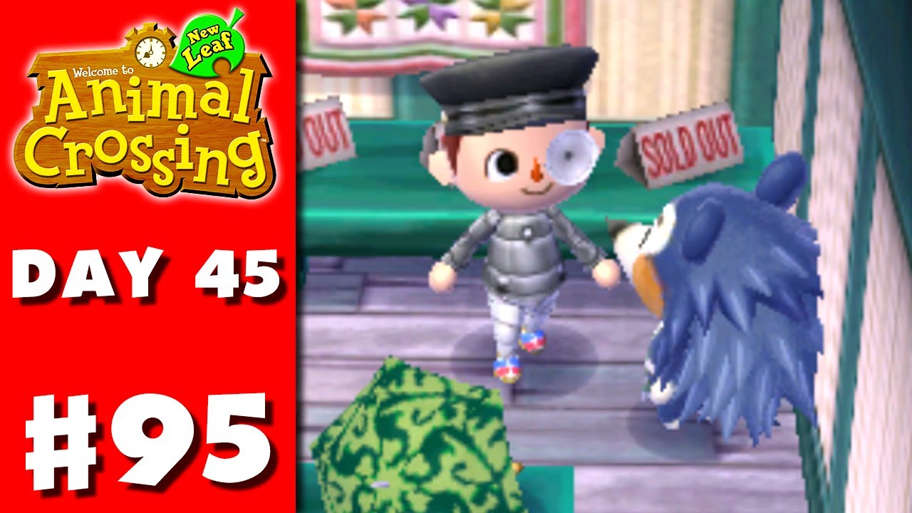 Animal Crossing: New Leaf - Part 95 - Lots of Clothes (Nintendo 3DS  Gameplay Walkthrough Day 45) - YouTube