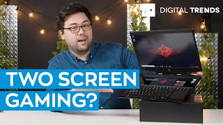 Unboxing An Insane Gaming Laptop With Two Screens! | HP Omen X 2S