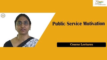 Public Service Motivation