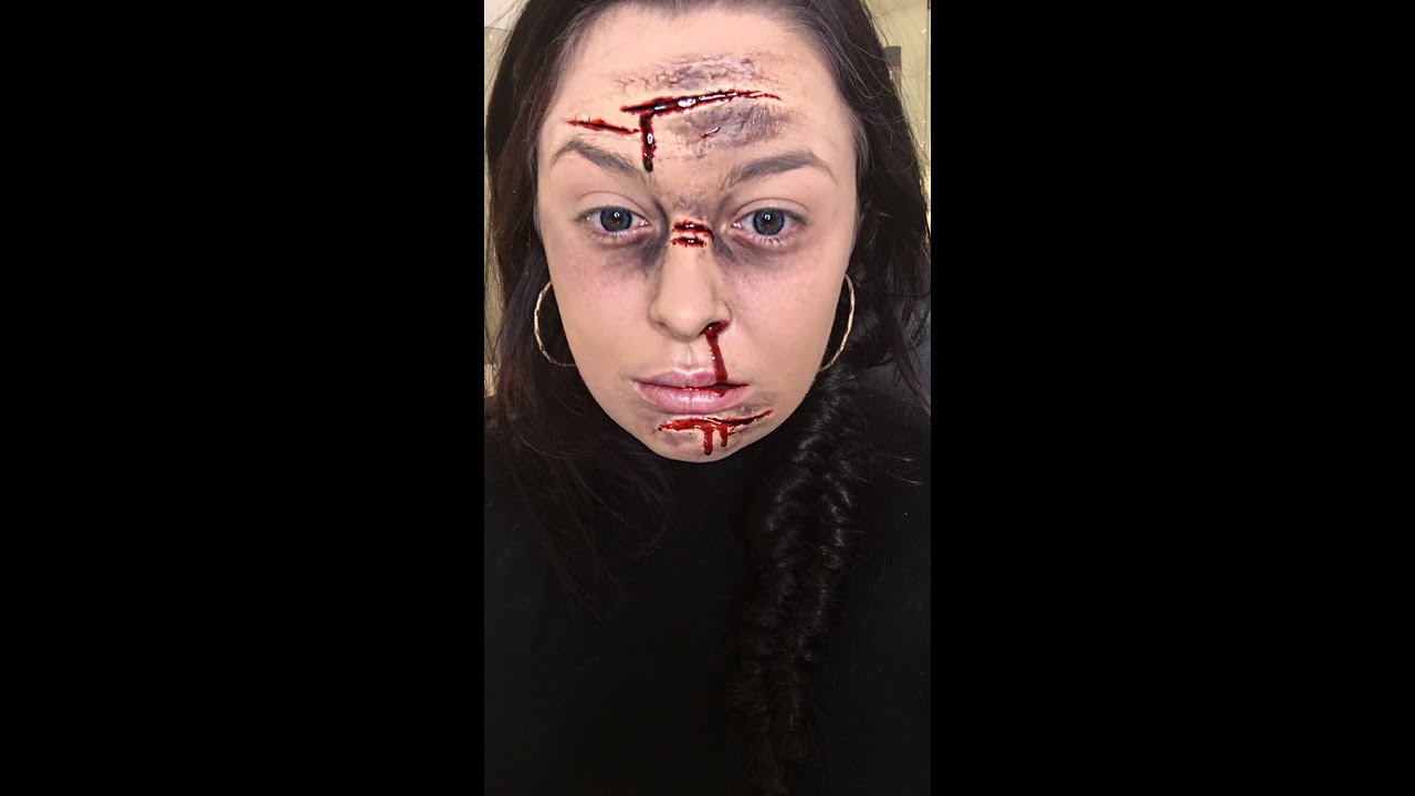 Shadow Realm Productions: Makeup Cuts and Bruises