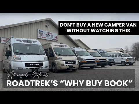 Don’t Buy a Camper Van Without Watching This! 👀 Inside look at the official Roadtrek Why Buy Book