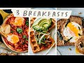 3 SAVORY BREAKFASTS! 3 Easy Breakfast Recipes for Your Week