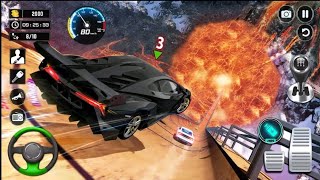 Ramp Car Game -Imposibal Level -3D Android Gameplay trending #video