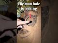 His man hole was leaking bad and they can’t get heat because of it #boiler #mechanic #boilerroom
