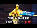 Fortnite | Pick a Card With Double Agent Wildcard Duos Victory Royale 🃏♠️♥️♦️♣️