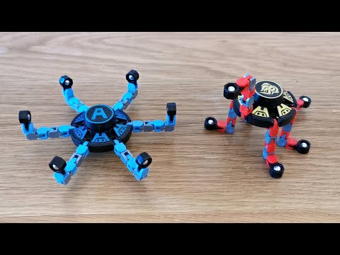 Transformable Fingertip Gyro Review 2021   Funny Fingertip Spinner