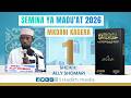 LIVE SEMINA YA MADUAT TAARIKH HISTORIA SHEIKH ALLY SHOMARI 28 03 2026