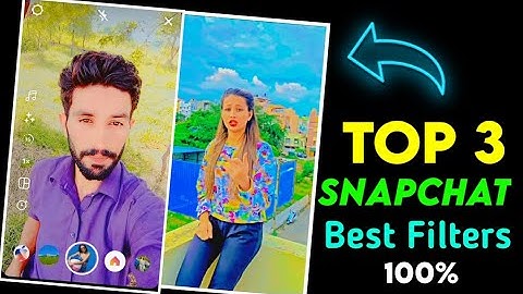Top 3 Snapchat iPhone Filters || Snapchat Best Filters For Reels Like iPhone