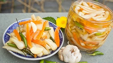 CÁCH LÀM CỦ CẢI NGÂM NƯỚC MẮM GIÒN LÂU CÔNG THỨC CHUẨN NGON - CKK