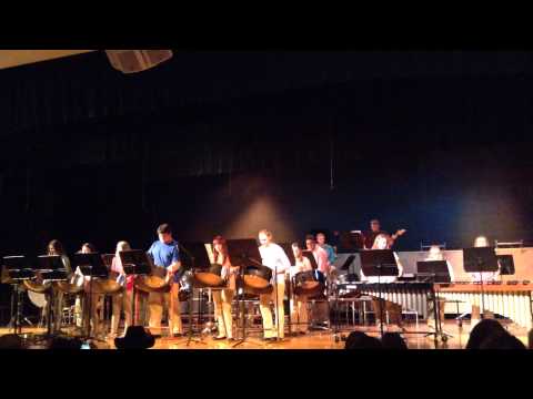 Roscommon High School Steel Band -Steel Syndicate- Performs My Girl