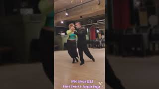 Argentine Tango Lesson. Todo Tango. Laura Smart & Joaquín Besga. Musicality. Di Sarli. Viviani