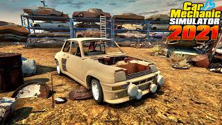 Abandoned Renault 5 Turbo Found In Junkyard Full Restoration