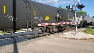 Long and slow CN, Warren, IL