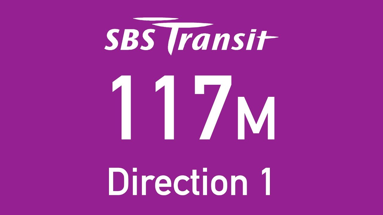 SBS Transit Trunk Bus Route 117M Direction 1 Hyperlapse