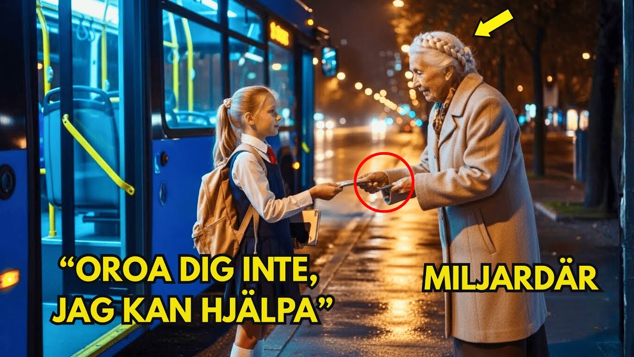 Städerskans dotter betalade bussbiljett åt dam – ovetande att hon var miljardär, svaret chockade