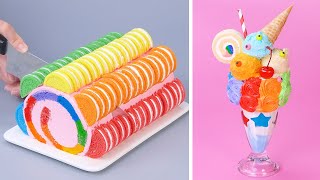 18+ Oddly Satisfying Rainbow Cake Decorating Compilation | So Yummy Chocolate Cake Hacks Tutorials