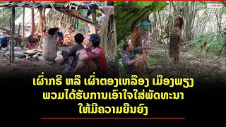 ບົດຄວາມລາວພັດທະນາ l ເຜົ່າກຣີ ຫຼື ເຜົ່າຕອງເຫລືອງ ເມືອງພຽງ ພວມໄດ້ຮັບການເອົາໃຈໃສ່ພັດທະນາໃຫ້ມີຄວາມຍືນຍົງ