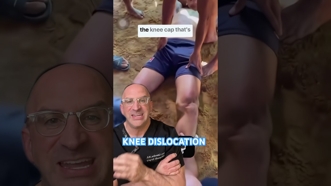 Devastating Knee Dislocation 💥 #shorts