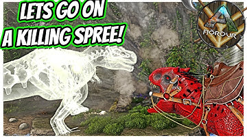 TAKING THE BRAND NEW APEX INDOMINUS FOR A TEST DRIVE AGAINST BOSSES! || Ark Primal Fear Fjordur Ep17