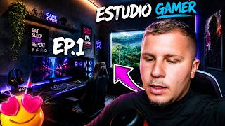 Montando meu QUARTO GAMER dos Sonhos! (Construindo do zero ep.1) #vlog