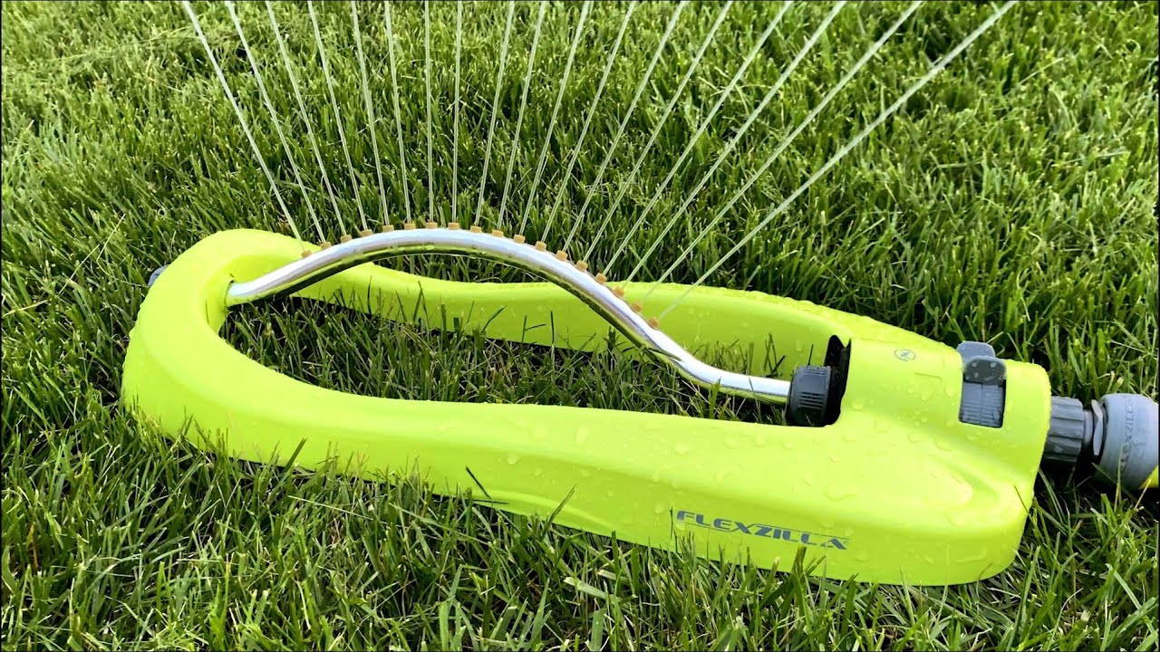 Flexzilla™ Oscillating Lawn Sprinklers YouTube