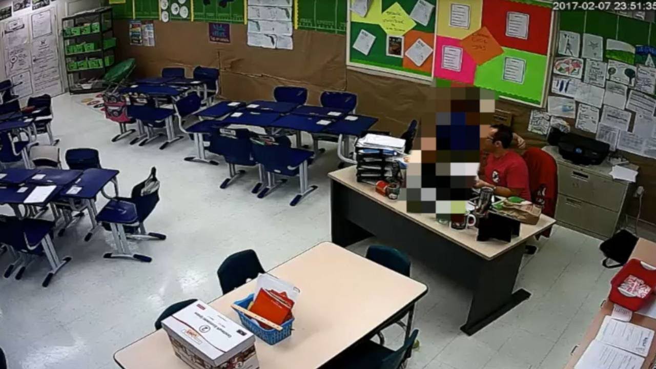 Video shows Boca Raton teacher kissing student