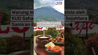 Waroeng Damandiri Selo Boyolali Makan dengan View Gunung Merapi #1034dfm #yayasandamandiri