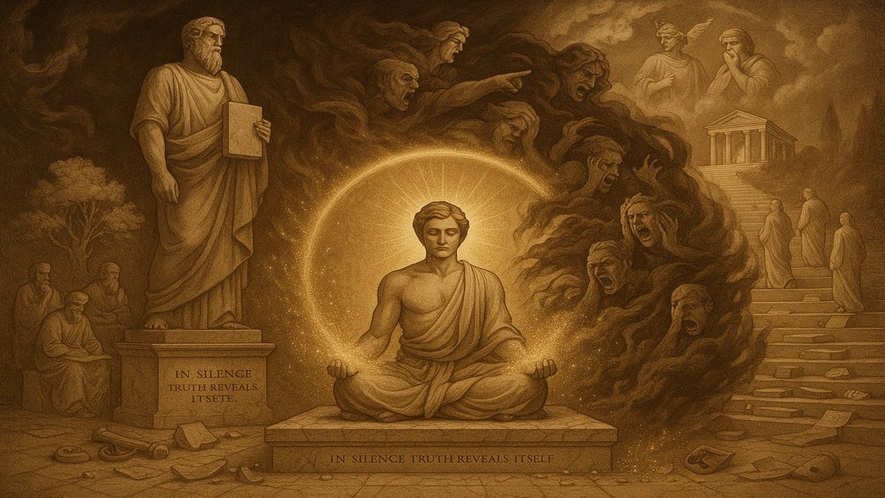 SHOCKING ANCIENT GREEK SECRET — Why SILENCE Is the ULTIMATE WEAPON for Mind-Blowing Wisdom!