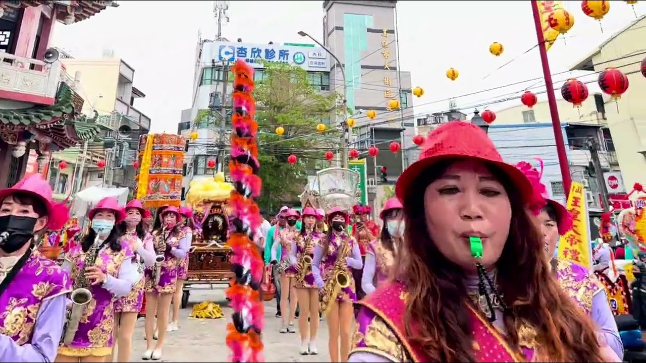 2026年3月3日 迎神廟會 ✨ 最閃亮的隊伍 響韻女子音樂團 - 高雄廟會遶境活動 - 🎀 迎神遶境花絮 - 參禮表演 #高雄鳳山寺