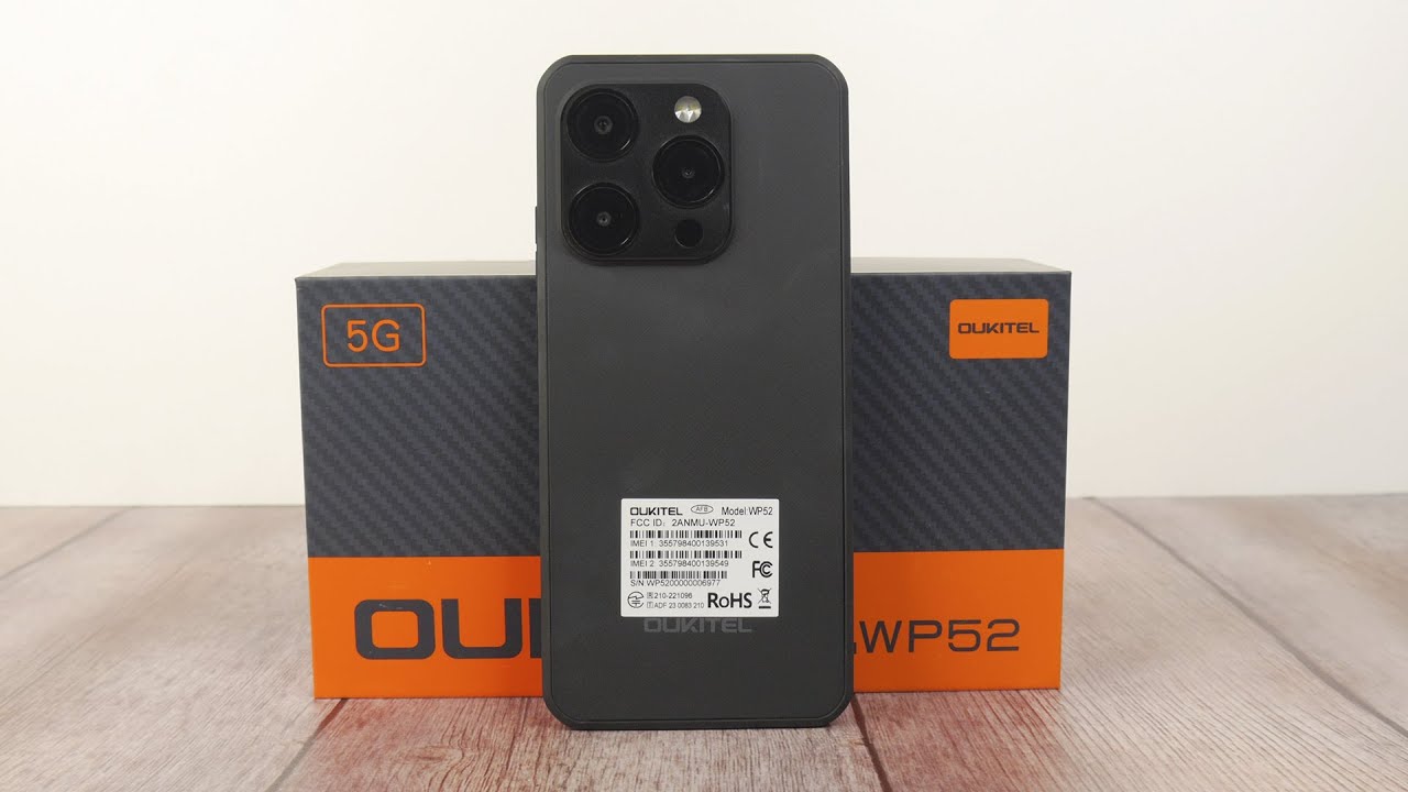 Oukitel WP52 (4+256GB) Black купить по отличным ценам в Украине