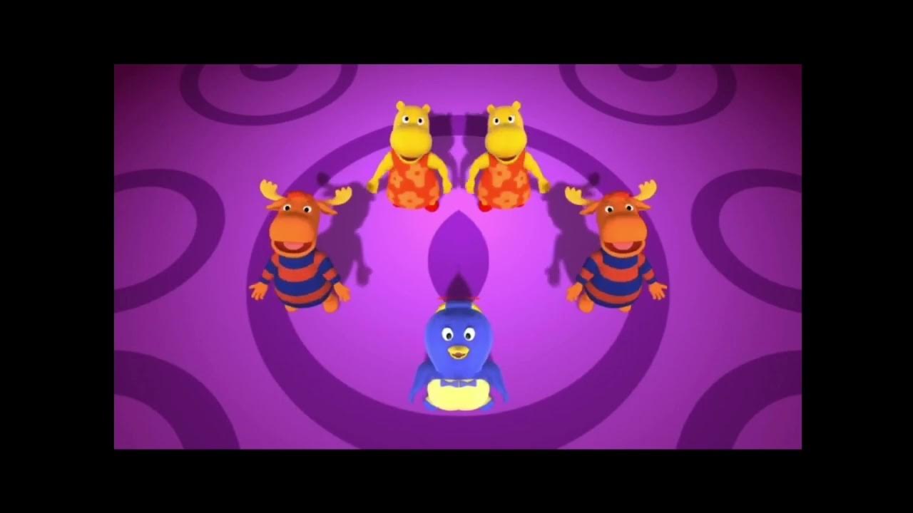 The Backyardigans Theme Song but every line is reversed YouTube
